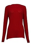 Karen Scott Womens Plus Textured Roll Neck Pullover Sweater