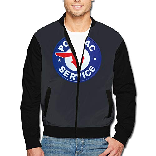 Nyanhif Design Men General Motors Pontiac Logo Stand Collar Fashion Jackets