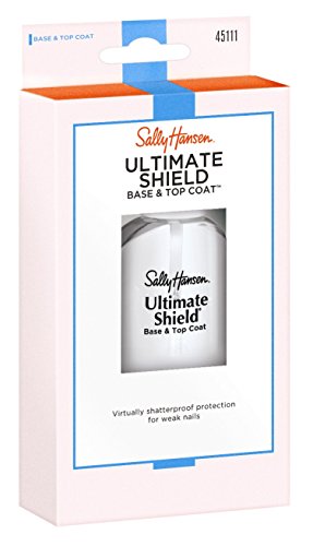 Sally Hansen Ultimate Shield Base & Top Coat 0.45 Ounce (13.3ml) (2 Pack)