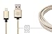 iPhone Charger, iOrange-E Apple Certified 3.3ft (1M) Braided Cable for iPhone 6 6S Plus 5S 5C 5, iPad Air, iPad 4th Gen,iPad Pro, iPad Mini 4, and iPod Nano 7th Gen, Full Golden