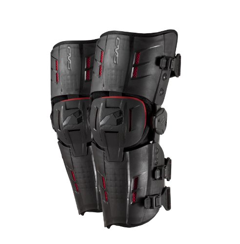 Evs sports rs9 knee braces (black, medium)