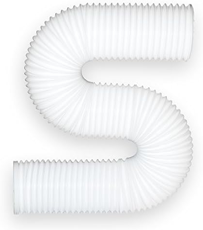 Safegood Air Conditioner Exhaust Hose Premium - for Portable AC Universal Counterclockwise Flexible Hose 5 Inch Diameter 59 Inch Vent