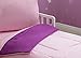 Toddler Bedding Set | Girls 4 Piece Collection | Fitted Sheet, Flat Top Sheet w/ Elastic bottom, Fitted Comforter w/ Elastic bottom, Pillowcase | Delta Children | Pink & Purple | Gingham