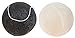 Facial Sponges (2 Konjac Sponges Charcoal & Kaolin Clay) w/Activated Bamboo Charcoal for Face Cleaning, Loofah Exfoliation of Dead Skin, Makeup Removal, Men & Women, All Natural Face Sponges