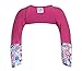 ScratchMeNot Flip Mitten Sleeves, Sensitive - Baby Girls' Stay On Scratch Mitts - Fuchsia Sunshine, 3T
