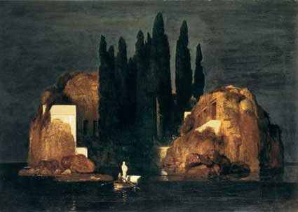 Illusions Gallery Isle of The Dead,Arnold Bocklin (16X22.5)