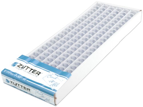 Zutter Bind-It-All Bookbinding Wires 6pcs - 1/2" White