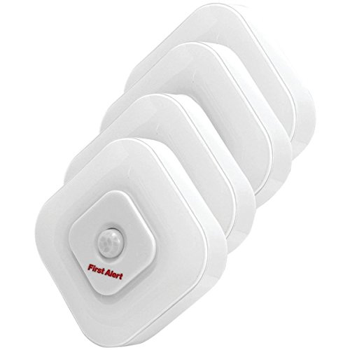First-Alert-Indoor-Motion-Sensor-LED-Lights-Pack-of-4-White-SFA265