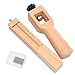 Yaetek Strip and Strap Cutter Craftool Leather DIY Hand Cutting Tool Wood Adjustable with Blades