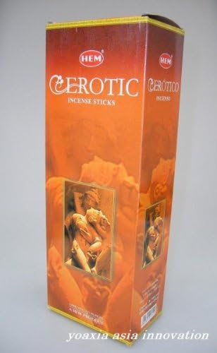 HEM 120 Varillas de Incienso Erotica Aroma de la India: Amazon.es: Hogar