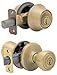 Kwikset 96950-164 695T5CP6ALRCSK6 Tylo Entry Knob, Antique Brass