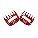Bear Paw Pulled Pork Meat Shredding Bear Claws - Tear and Shred Pulled Pork and Chicken - For Grilling, Cooking, Carving and Barbecues - Use to Lift Hot Roasts and Other Large Foods - Heat Safe - Dishwasher Safe - Set of 2 - By London Kitchen