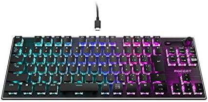 Amazon Co Jp Roccat Vulcan Tkl コンパクトメカニカル Rgb ゲーミングキーボード Jp 日本語配列モデル 静音 リニア 赤軸相当 テンキーレス 国内正規品 ドイツデザイン Roc 12 285 パソコン 周辺機器