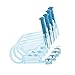 Ear Piercing Gun NYKKOLA Disposable Safety Ear Piercing Gun Unit Tool with Ear Stud Asepsis Pierce Kit