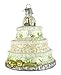 Old World Christmas Bride and Groom Gifts Glass Blown Ornaments for Christmas Tree, Wedding Cake