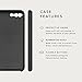 Moment Wallet iPhone X Case - Slim, Credit Card Carrying, Wrist Strap Friendly Case for Photography and Camera Lovers (Premium Black Leather)
