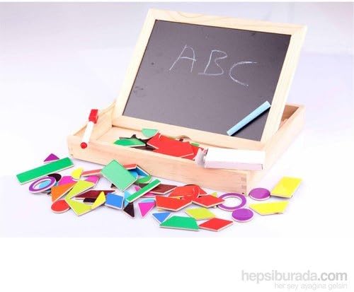 Serra Baby Wood double-sided Chalkboard