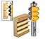 YONICO Furniture Molding and Trim Router Bits 3/16-Inch Radius Triple Flute 1/2-Inch Shank 16160