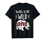 Brother of the Wild One Shirt Bear Lumberjack 1st Birthday