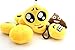 WARMBUY 2 Inch Mini Emoji Plush Key chains Set of 8