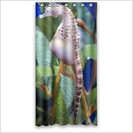 New Arrival Fashion Seahorse Background Pattern For Shower Curtain 36 By 72 6352827872624 Amazon Com Books