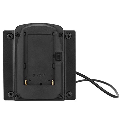 Andoer Battery Adapter Base Plate for Lilliput Monitors for FEELWORLD Monitors Compatible for Sony NP-F970 F550 F770 F970 F960 F750 Battery