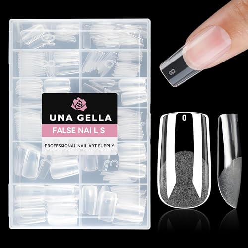 UNA GELLA Medium Square Nail Tips