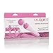 CalExotics Inspire Massager Kit - Body Wand Vibrator & Silicone Attachment Set for Couples – Adult Sex Personal Massager - Pink