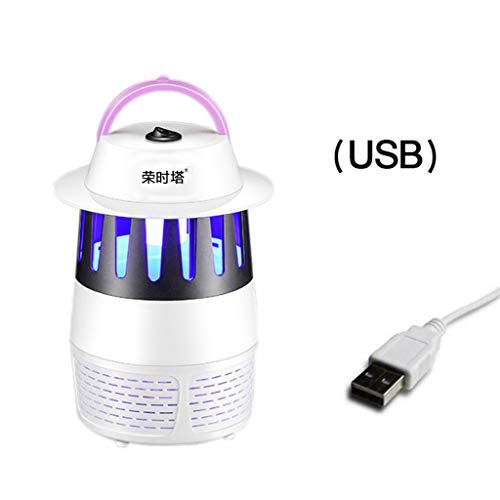 Redvive Top Electric Insect Mosquito Killer USB LED UV Trap Lamp Fly Bug Pest Control