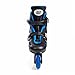 Inline Skates for Girls and Boys, Skates with Gel Wheels Adjustable Sizing for Adults and Kids, Inline Skates for Adult Female, Male, Lightweight Skates, High Bounce, Blue