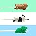 Cable Bites,KARRYSUN 12Pack Cable Protector Cute Animal Cable Bite Including Lion/Rabbit/Lizard/Whale/Hedgehog/Duck/Dolphin/Hippo/Panda/Grey Shark/Frog/Squirrel Compatible with Phone Cable