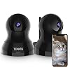 Pet Camera – TENVIS Pet Security Wireless Indoor Security Camera System w/Motion Detection, Two Way Audio, Enhanced…