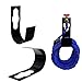LENPOW Best Sturdy Garden Spigot Hook Hose Holder, Durable Metal Wall Mount Expandable Watering Hose Hanger Hook, Pipe Holder Tidy Hook Reel Tap for 100ft Heavy Garden Irrigation Hose - Black