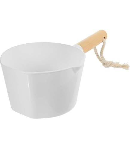 Transparent Bath Water Dipper With Long Handle, Multipurpose