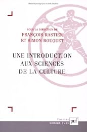 Une  introduction aux sciences de la culture