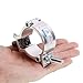 GBGS 4 Pack O Clamp 2 Inch Lighting Mount for Stage Lighting Moving Head Light Par Light Spotlight Aluminum Alloy Finish 220lbs