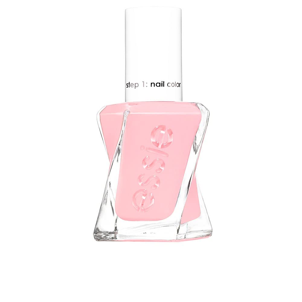 Essie Gel Couture Longlasting High Shine No UV Lamp Required Nail Polish Nude Dusty Pink Colour, Shade 521 Polished And Poised 13.5ml