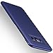 Humixx Samsung Galaxy S8 Case Thin Anti-scratch Support Wireless Charging Matte Finish Coating Anti-fingerprint High-end Dark Blue Samsung S8 Case Good Grip for Galaxy S8