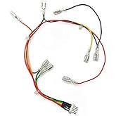 2pcs Arcade Harness 4.8mm (.187") Microswitch Terminals 2 Pin 8-Pin to 5-pin Conversion Harness Wires for Jamma MAME Bartop Cabinet Machines