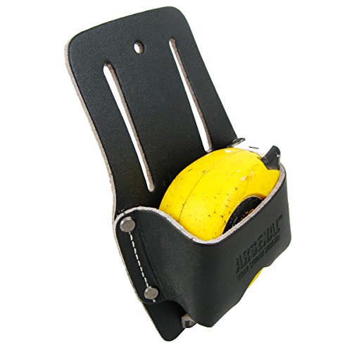 Ergodyne Arsenal 5471 Black Leather Carpenter's Tape Measure Holder