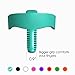 EVERIE Handle Compatible with 20oz YETI Tumblers (20 Oz, Turquoise)