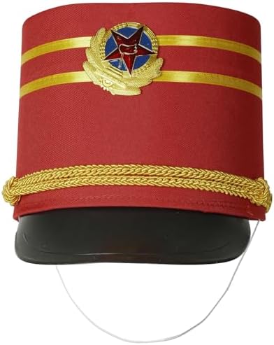 Sombrero de plumas de comandante de Orchtra, insignia de Metal para Cosplay de Halloween, sombrero de copa nupcial, gorra de banda de tambor para actuación en cenario - AliExprs 200000532 Sombrero de plumas de comandante de Orchtra, insignia de Metal para Cosplay de Halloween, sombrero de copa nupcial, gorra de banda de tambor para actuación en cenario - AliExprs 200000532