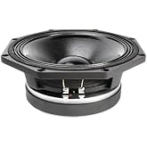 FAITAL PRO 8PR155-8 8-inch Mid-bass Midrange Loudspeaker 8-Ohms PA Speaker Systems Professional Audio Applications 200-Watts Rms 400-Watt Max