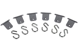 Fiamma 98655-743 Kit Awning Hangers Canopy S Hook Set of 6 for Motorhome Caravan
