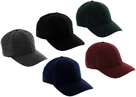 Gertex Luxurious Fitted Molten Styled Wool Baseball Hat