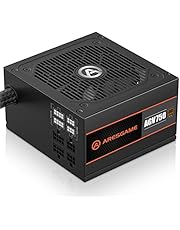 ATX Power Supply 750W, Semi Modular 80 Plus Bronze Certified PSU (ARESGAME, AGV750)