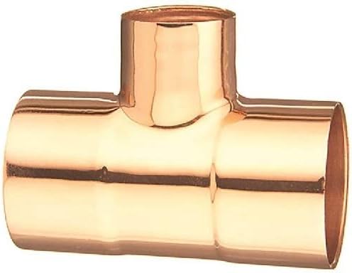 Elkhart 32872 Wrot Copper Tee, 1-1/4"x1-1/4"x1"