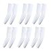 Elixir Arm Sleeves 6pairs bundle pack for cycling, golf, tennis, Hiking and outdoor activities, 6 pairs WHITE