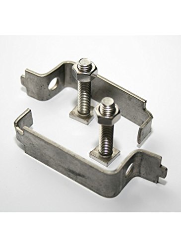 Caledonia Signs 58725 Back Clips, 76 mm