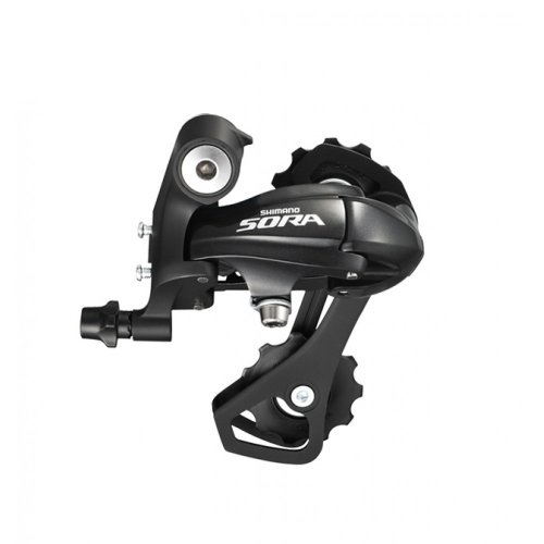 Shimano RD-3500 Sora Rear Derailleur (Black, SS Short Cage 9 Speed)